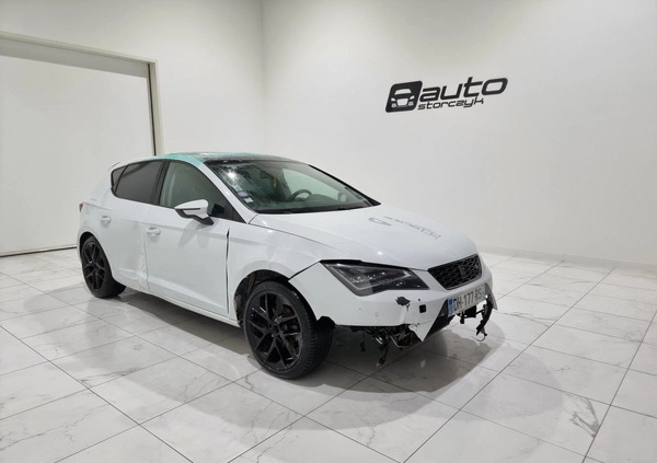 Seat Leon cena 23700 przebieg: 107000, rok produkcji 2014 z Kraśnik małe 407